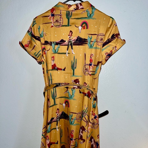 VOODOO VIXEN DIANA RETRO COWGIRL ๐ด DRESS ๐ค - Picture 9 of 16